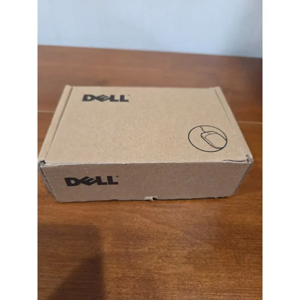 NEW Dell RGR5X - Black Optical 3-Button Scroll Wheel USB